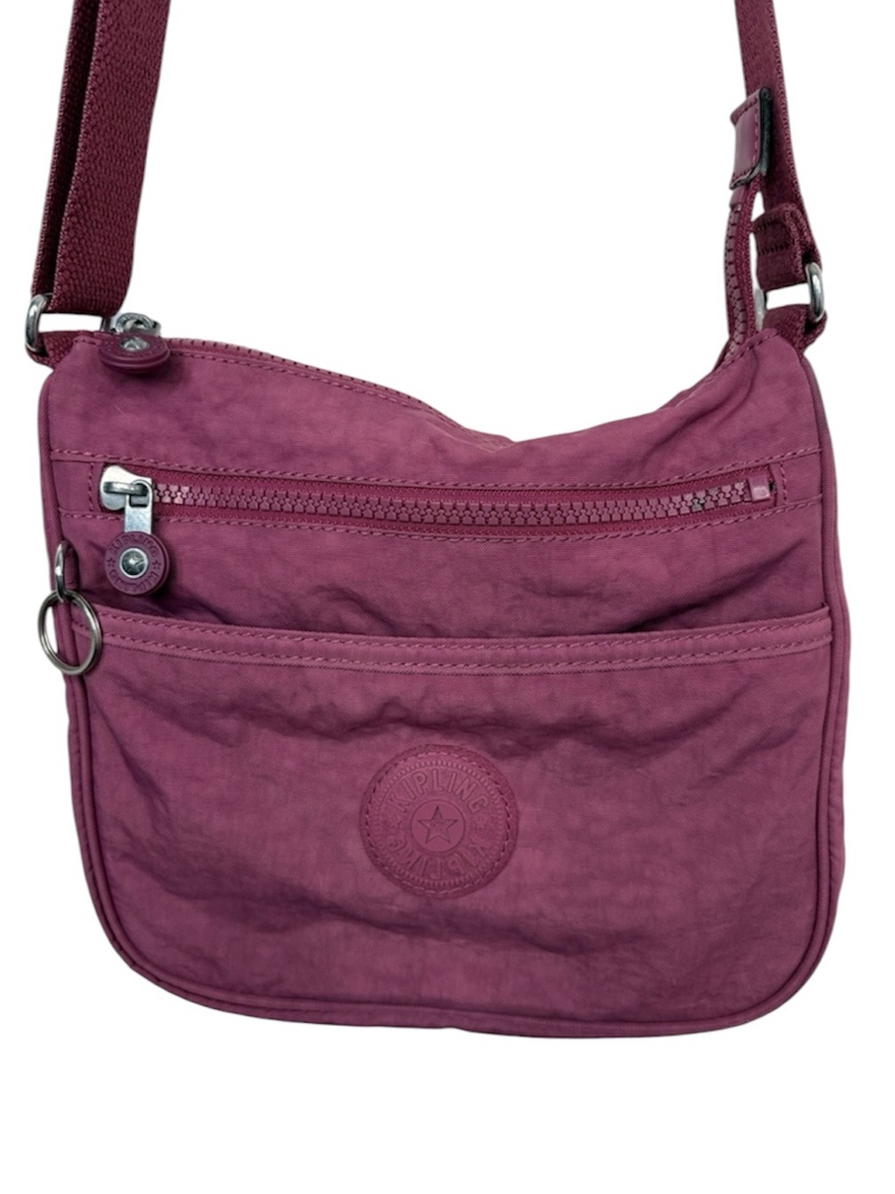 Kipling Rose Nylon Crossbody Bag BLEMISH